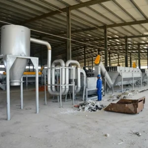 Plastic Water Bottle Washing Machine PET Bottle Crushing Washing Recycling Line