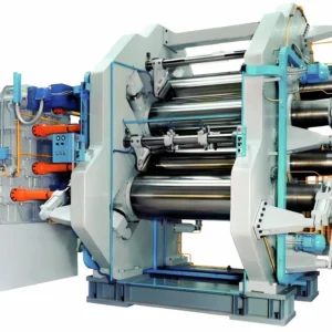 Plastic and Rubber Calender Machine for PVC Sheet Production Line Tire Recycling Machine with Core Engine Gear Components