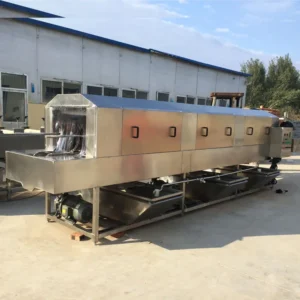 Plastic basket washing machine