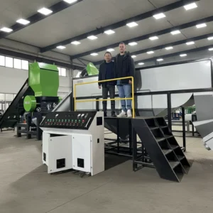 Polyester Staple Fiber Recycled Making Machine Waste PET Plastic Bottle Washing Recycling Line Machine Plant