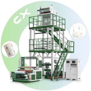 Polyethylene Film Making Machine Blown Film Extrusion Machine Biodegradable PE Film Making Machine