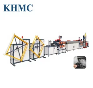 Polypropylene PE Monofilament Yarn Extrusion Machine With Single Screw Motor and Bearing For High Productivity