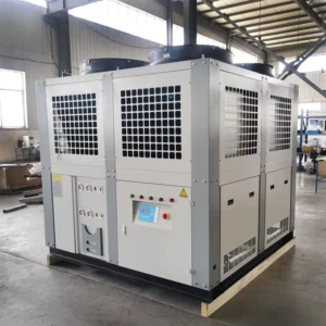 Portable 20 Ton Air Cooled Water Chiller Industrial Scroll Chilling Equipment for Plastic Injection & CNC Molding Machines