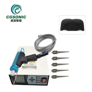 Portable 20k 2000W Ultrasonic Spot Welder Hand held Ultrasound Gun 220V for Home Use Plastic Stainless Steel