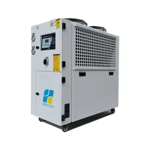 Portable Air Cooled Water Chiller 3HP CE Standard Chiller Water Cooling Equipment by Fan