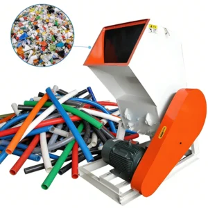 Portable Automatic Plastic Shredder for Home Small Business Processes PET PP ABS PE PVC PC Easy Operation