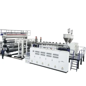 Production Line for WPC PP Plastic Geogrid Geocell Bar Straw Sheet Profile Film Pipe for Construction Manufacturing
