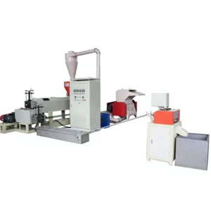 Professional Automatic Expanded Polystyrene Recycling Foam Making Machine with Dewatering Motor Pump & Engine
