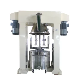 Professional Double Planetary Mixer 1200L High Efficiency Multi-Function Chemicals Dispersion Machine with Motor Gearbox Bearing