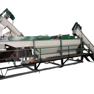 Professional Fully Automatic Dewatering Machine PET Film Washing Complete Plastic Bottles Crushing Washing Recycling Production