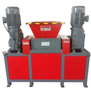 400type Double-shaft Mini Tire Shredder Plastic Crusher
