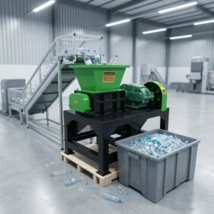 Professional Plastic Bottles Shredder Machine Manufacturer Waste Plastic Crushing Machine