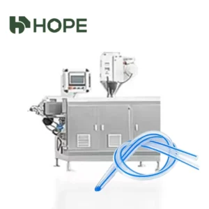 Professional Single Screw HDPE ABS Medical Pipe Extruder Line with Motor Bearing Components High Productivity