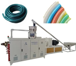 Pvc Large Diameter PVC Plastic Corrugated Garden Soft Conduit Pipe Tube Extruder Making Machine