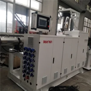 Pvc Pe Pipe Profile Making Machine Extruding Equipment Plastic Processing Machine Single Screw Extruder