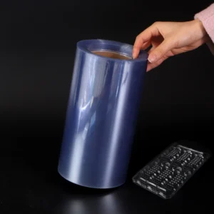 Pvc Roll Manufacture 0.2mm Thick Rigid Thermoforming Transparent PVC Film Roll