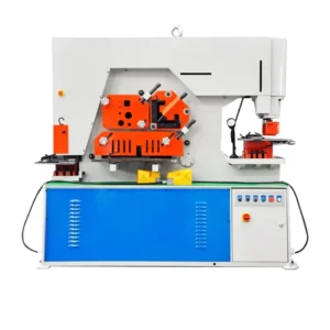 Q35Y-30 CNC Hydraulic Ironworker Machine Multi Function Steel Metal Punching Shearing Angle Channel Cutting Machine