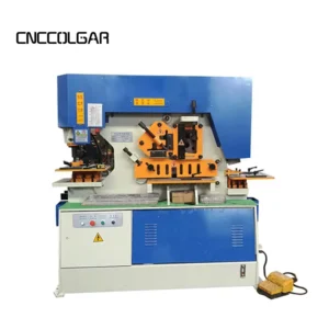Q35Y Automatic Hydraulic Metal Ironworker CNC Ironworker Machine Angle Punching