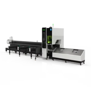 Q5-35 Heavy Duty CNC Laser Pipe Cutter 350mm Large Diameter Metal Tube Fiber Laser Machine For HVAC Ventilation Duct