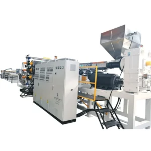 QINGHANG LDPE HDPE PP PE Plastic Board Machine ABS PS Sheet Extrusion Equipment TPE Car Foot Mat Board Extruder Production Line
