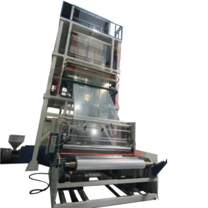QS C3000 Single Extruder Large Automatic High Low Density PE Plastic Film Blowing Machine for Packaging Film