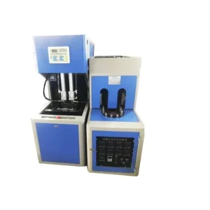 QuickBlow 2 Cavity Max.3L Volume Semi Automatic High Efficiency PLC Motor PET Blowing Machine 800 1200BPH