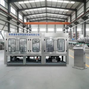 Quiet Operation 11000BPH PET Bottle Water Filling Machine 3 in 1 Expandable System for Mineral Water Plant