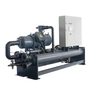 R22 R407c Refrigerant Industrial Water Cooled Screw Chiller for Plastic Extrusion Machine