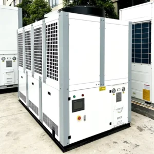 R407C Air Cooled Screw Chiller 22 150 USRT Cooling System with Shell and Tube Evaporator for HVAC