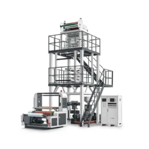 RC 1300 Plastic Film Machine T shirt Bag Making High speed Plastic Film Extruder Blown Film Machine