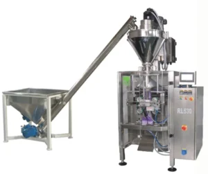 RL520 Multi function Screw Feeder Vertical Pouch Bag Filling Weighing Flour Detergent Powder Packing Machine