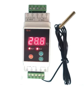 Rail Type Thermostat Digital Display Adjustable Temperature Controller