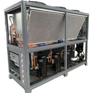 Recirculating Air Cooled Water Chiller 380V Closed Loop Built in Recirculation Pump Industrial Process Cooling System