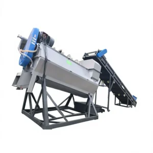 Recycled PET Plastic Bottle Automatic Label Remover Separator Machine with Motor and Bearing Pre Washer