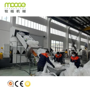 Recycled PP Plastic Woven Bags Granules Granulating Machine Plastic Film Granulators Pelletizing Line