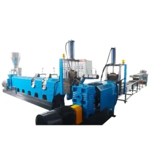 Recycled PVC HDPE LDPE Plastic Raw Material Pellets Making Pelletizing Machine