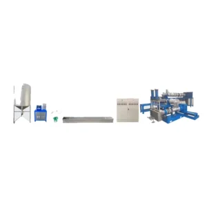 Recycling Line PP PE Three Stage Automatic Plastic Recycling Granulator Machine Granulating Production Line