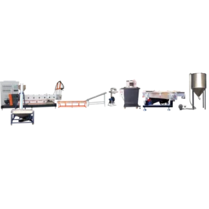 Recycling Plastic Pelletizing Machine pp Granules Extrusion Line HDPE Making Line for Plastic Raw Material