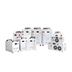 Refrigerated Cooling System Air Cooled Laser Water Chiller Portable Mini CW5200 Industrial Water Chiller