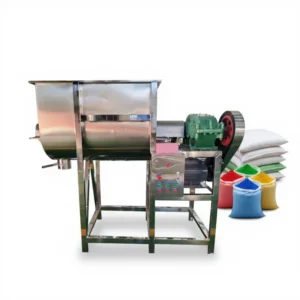 Ribbon Blender Mixer 2Ton Industrial Plastic Pellet Pesticide Animal Feed Custard Mixing