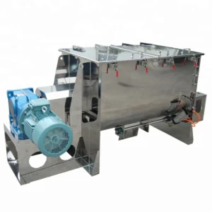 Ribbon Mixer with Industrial Heated for Powder Feed Mixer Horizont Filling Machines