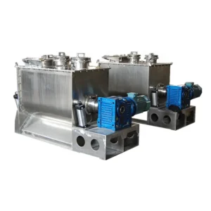 Ribbon Mixer with Industrial Heated for Powder Feed Mixer Powder Mixer for Sale Industrial Blender