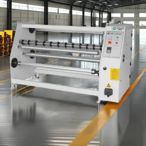 Robust Structures Adhesive Machine Laminating Film Roll Cutting Machine PET PVC Plastic Film Slitting Rewinding Machine