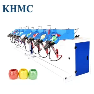 Rope Ball Making Machine High Speed Twine Ball Winder Machine with Adjustable Speed for PP Raffia Cotton Yarn Balls Winding