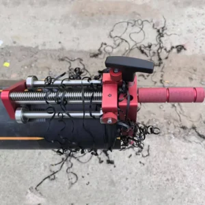 Rotary HDPE Plastic Pipe Cutter Tool 63mm 500mm Manual Scraper for Water PPR Pipes Hand Tools