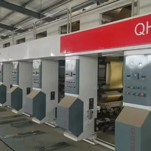 Rotogravure Printing Machine 8 Colors Plastic Film Gravure Printing Machine