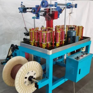 Round and Flat Draw Cord Tent Rope Shoe Lace Braiding Machine