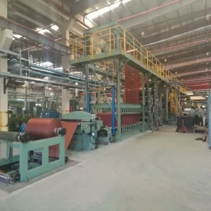 Rubber Extruder Working with Calendar Machine