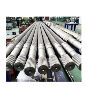 Rubber Machinery Parts Extruder Screw Barrel for Plastic Extruder Machine