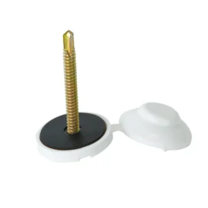 Rubber Washer Hardware Yellow Zinc Hexagonal Polycarbonate Sheet Washer Screw